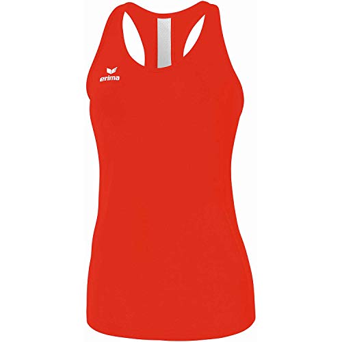 Erima Damen Squad Uni Tanktop, Rot/Schwarz/Weiß, 38 Erima Damen Squad Uni Tanktop, Rot/Schwarz/Weiß, 38 von Erima