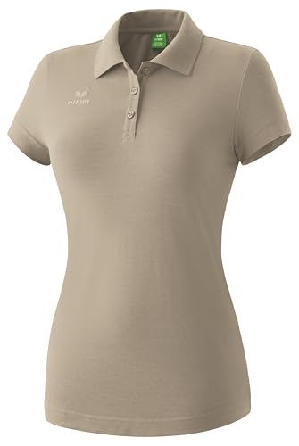 Erima Damen Teamsport Poloshirt (2112508), beige, 38 von Erima