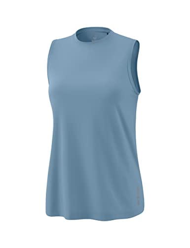 Erima Damen Weiches Basic Tanktop, Faded Denim, 40 von Erima