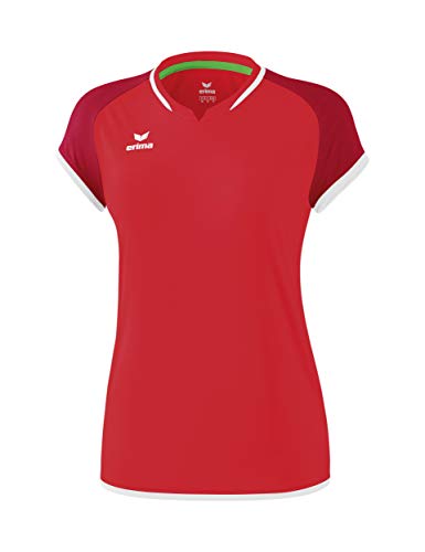 Erima Damen ZENARI 3.0 Trikot, Rot/Rubinrot/Weiß, 32 von Erima