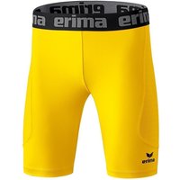 erima Elemental Tight kurze Funktionshose yellow M von erima