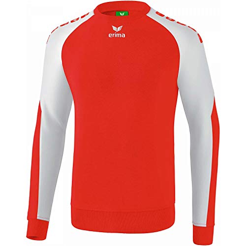 ERIMA Erwachsene Sweatshirt Essential 5-C, rot/weiß, M, 6071901 ERIMA Erwachsene Sweatshirt Essential 5-C, rot/weiß, M, 6071901 von Erima