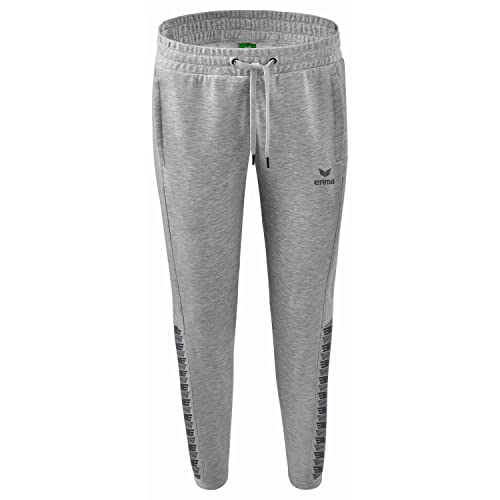 Erima Damen Team Sweathose, Hellgrau Melanage/Slate Grey, 38 Erima Damen Team Sweathose, Hellgrau Melanage/Slate Grey, 38 von Erima