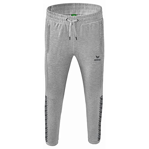 Erima Herren Essential Team Sweathose, hellgrau melange, S Erima Herren Essential Team Sweathose, hellgrau melange, S von Erima