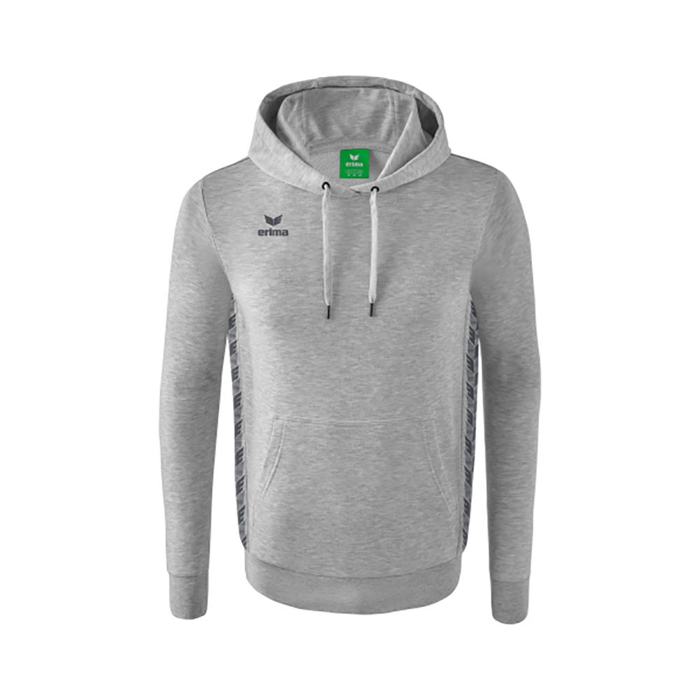 Erima Essential Team Hoodie Grau S Mann von Erima