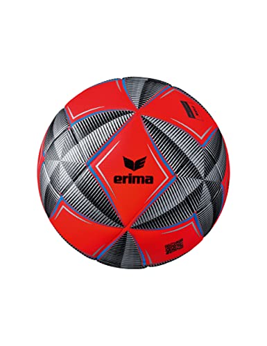 Erima Unisex – Erwachsene Kopernikus Match Fluo Fußball, Fiery Coral/schwarz, 5 von Erima