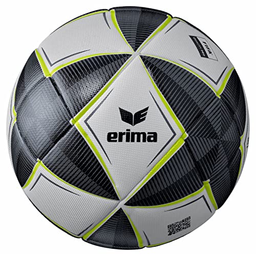 Erima Unisex – Erwachsene Kopernikus Match Fußball, schwarz/grau, 5 von Erima