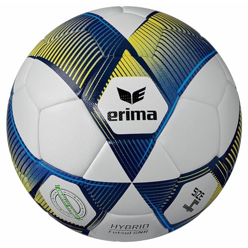 Erima Unisex Jugend HYBRID LITE 290 Fußball (7192410), New Navy/gelb, 4 Erima Unisex Jugend HYBRID LITE 290 Fußball (7192410), New Navy/gelb, 4 von Erima
