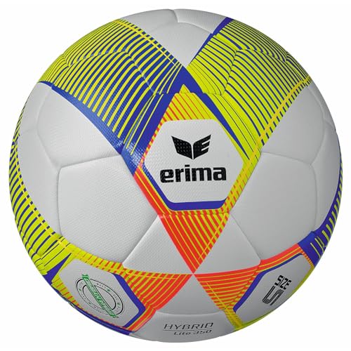 Erima Unisex Jugend HYBRID LITE 350 Fußball (7192406), rot/Curacao, 4 Erima Unisex Jugend HYBRID LITE 350 Fußball (7192406), rot/Curacao, 4 von Erima