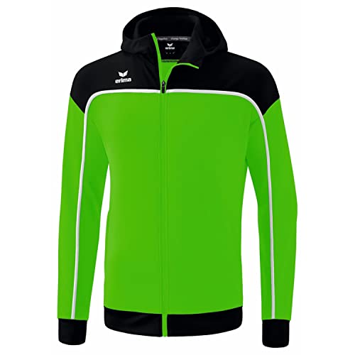 Erima Herren „CHANGE by erima" Trainingsjacke mit Kapuze, green/schwarz/weiß, L von Erima