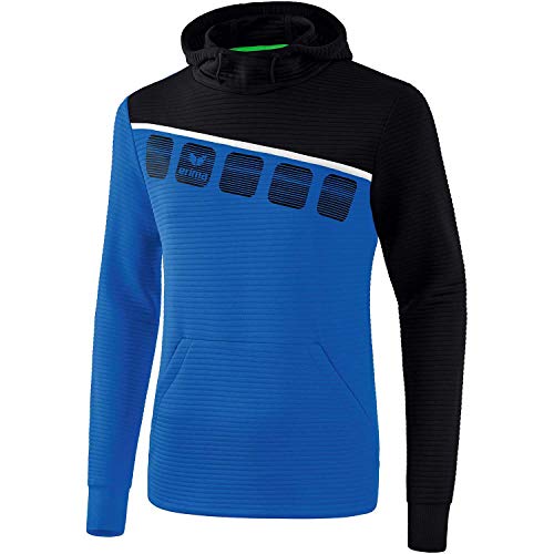 Erima Herren 5-C Kapuzensweat, new royal/schwarz/weiß, XL Erima Herren 5-C Kapuzensweat, new royal/schwarz/weiß, XL von Erima
