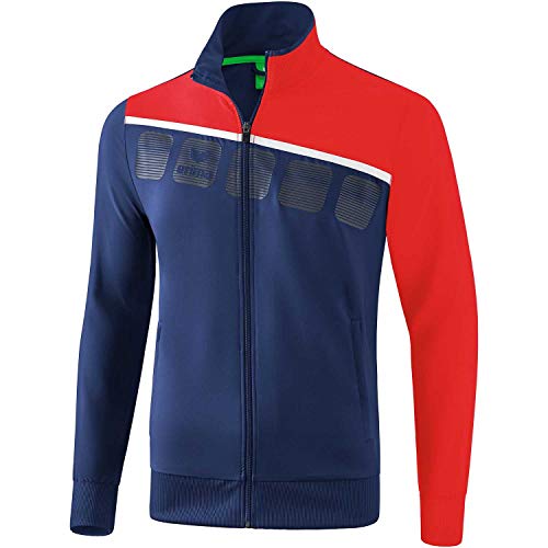 Erima Herren 5-C Präsentationsjacke, new navy/rot/weiß, L Erima Herren 5-C Präsentationsjacke, new navy/rot/weiß, L von Erima
