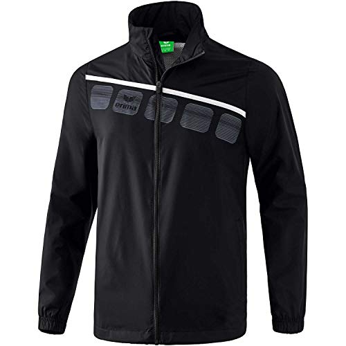 Erima Unisex 5-C Allwetterjacke, schwarz/weiß, XL Erima Unisex 5-C Allwetterjacke, schwarz/weiß, XL von Erima