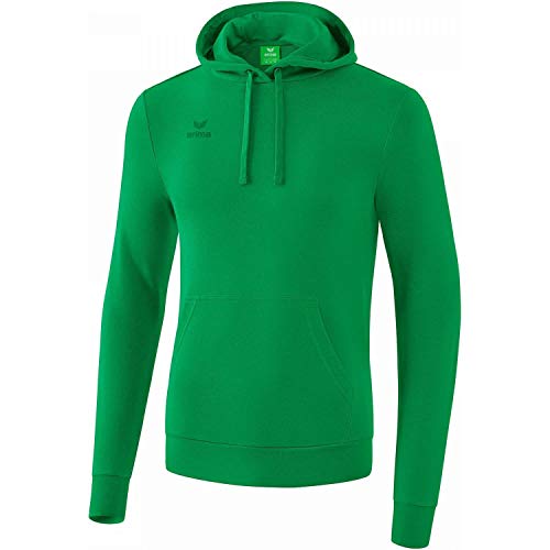 Erima Herren Basic Kapuzen Sweatshirt, smaragd, S von Erima