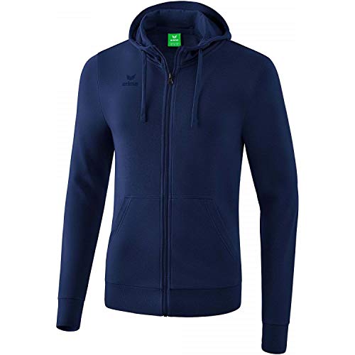 Erima Herren Basic sweatshirt met capuchon Jacke, New Navy, XXL EU von Erima