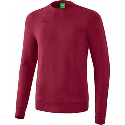 Erima Erwachsene Basic Sweatshirt, Bordeaux, M Erima Erwachsene Basic Sweatshirt, Bordeaux, M von Erima