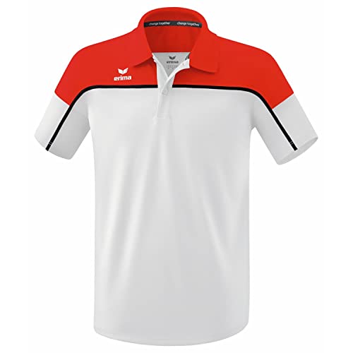Erima Herren „CHANGE by erima" Poloshirt, weiß/rot/schwarz, L Erima Herren „CHANGE by erima" Poloshirt, weiß/rot/schwarz, L von Erima