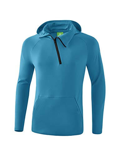 ERIMA Herren Hoodie Kapuzensweat, oriental blue/colonial blue, M, 2071910 von Erima