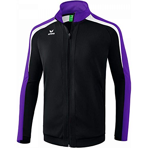 Erima Herren Liga Line 2.0 Trainingsjacke, Schwarz/Violet/Weiß, XXL EU von Erima