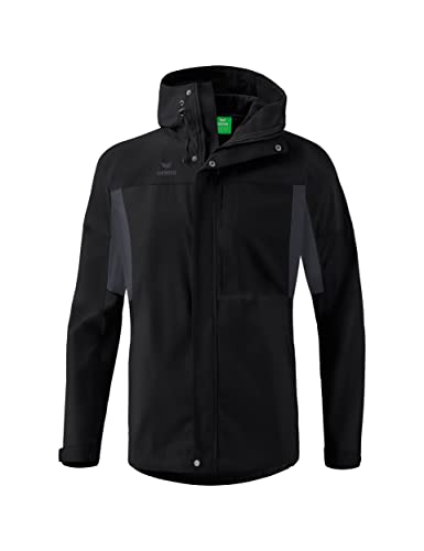 Erima Herren Multifunktions Jacke, schwarz, L von Erima