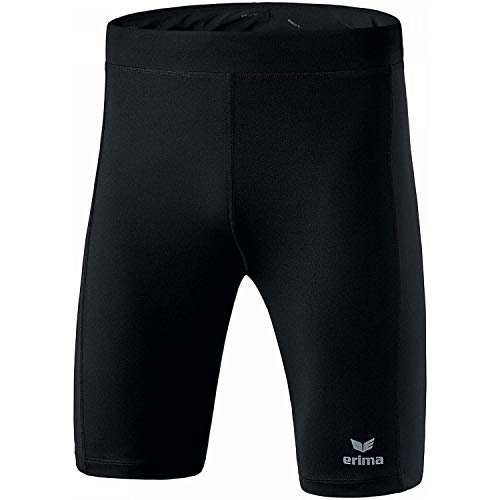 erima Herren Laufhose Performance kurz, schwarz, S, 8290703 von Erima