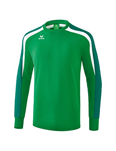 ERIMA Jungen Sweatshirt Sweatshirt, smaragd/evergreen/weiß, XXL, 1071863 von Erima