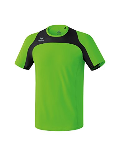 Erima Herren Race Line Running T-Shirt, Green Gecko/Schwarz, L von Erima