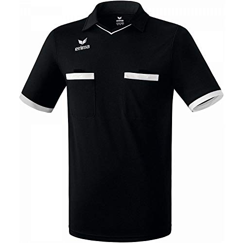 Erima Herren Saragossa Schiedsrichtertrikot, Schwarz/Weiß, XL EU Erima Herren Saragossa Schiedsrichtertrikot, Schwarz/Weiß, XL EU von Erima