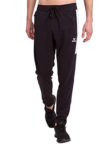 Erima Herren Squad Arbeits Trainingshose, schwarz/weiß, S Erima Herren Squad Arbeits Trainingshose, schwarz/weiß, S von Erima
