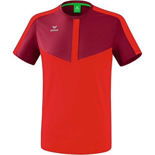 Erima Herren Squad Funktions T-Shirt, Bordeaux/rot, XXXL Erima Herren Squad Funktions T-Shirt, Bordeaux/rot, XXXL von Erima