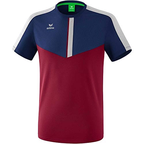 Erima Herren Squad Funktions T-Shirt, New Navy/Bordeaux/Silver Grey, L Erima Herren Squad Funktions T-Shirt, New Navy/Bordeaux/Silver Grey, L von Erima