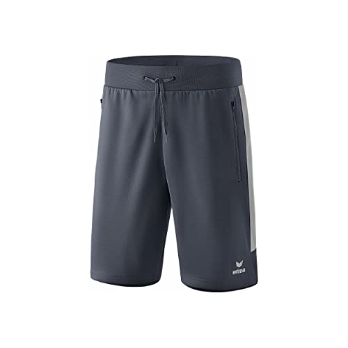 Erima Herren Squad Kurze Trainingsshort, Slate Grey/Silver Grey, S von Erima