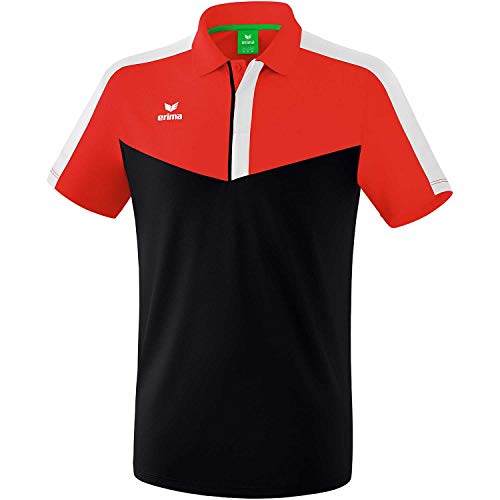 Erima Herren Squad Sport Poloshirt, rot/schwarz/weiß, XXXL Erima Herren Squad Sport Poloshirt, rot/schwarz/weiß, XXXL von Erima
