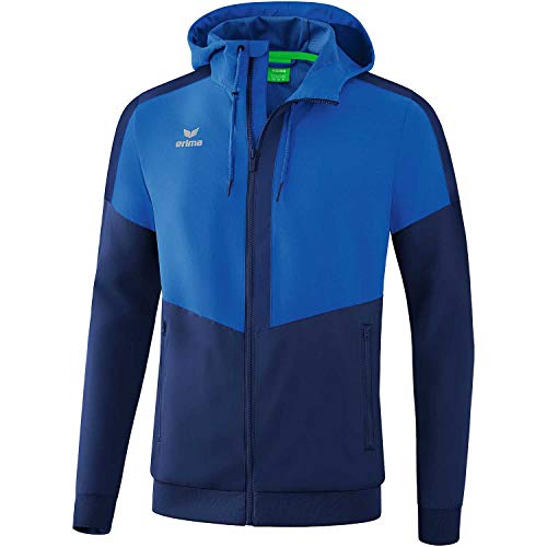 Erima Herren Squad Tracktop Trainingsjacke, New Royal/New Navy, XXL Erima Herren Squad Tracktop Trainingsjacke, New Royal/New Navy, XXL von Erima