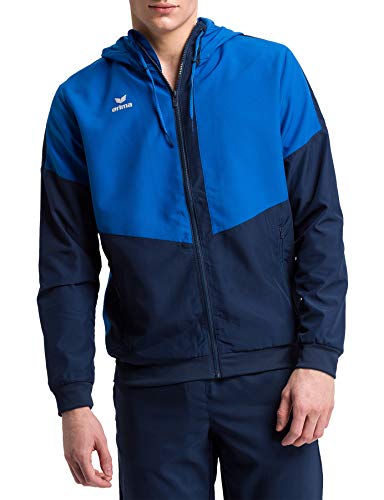 Erima Herren Squad Tracktop Trainingsjacke, New Royal/New Navy, L von Erima