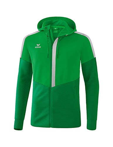 Erima Herren Squad Trainings Jacke, fern Green/smaragd/Silver Grey, L von Erima