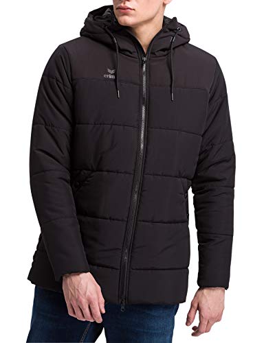 Erima Herren Squad Winter Jacke, schwarz, S von Erima