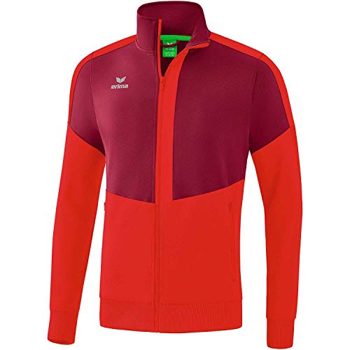 Erima Herren Squad Worker Jacke, Bordeaux/rot, L Erima Herren Squad Worker Jacke, Bordeaux/rot, L von Erima