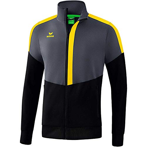 Erima Herren Squad Worker Jacke, Slate Grey/schwarz/gelb, S Erima Herren Squad Worker Jacke, Slate Grey/schwarz/gelb, S von Erima