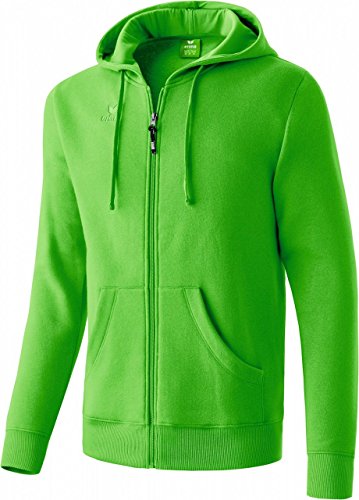 erima Herren Sweatjacke Hooded Jacket Kapuzenjacke, Green, M von Erima