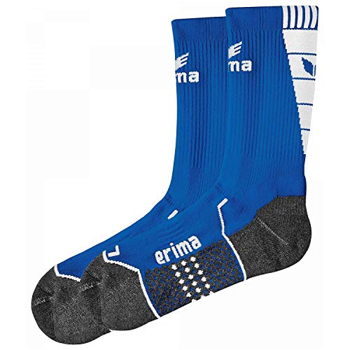 Erima Unisex Premium Pro Trainingssocken, New Royal/Weiß, 3 EU Erima Unisex Premium Pro Trainingssocken, New Royal/Weiß, 3 EU von Erima