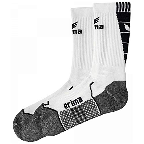 Erima Herren Premium Pro Trainingssocken, Weiß/Schwarz, 3 EU Erima Herren Premium Pro Trainingssocken, Weiß/Schwarz, 3 EU von Erima