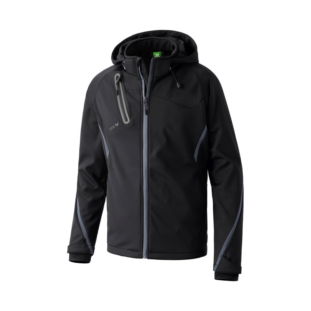 Erima Softshell Fonction Jacket Schwarz 152 cm Junge von Erima