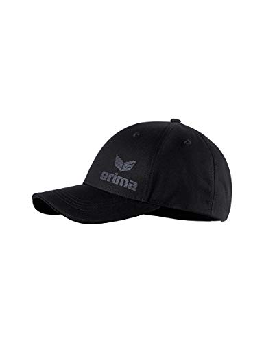 Erima Unisex sport Cap, Schwarz, 58 EU von Erima