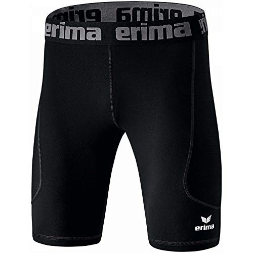 Erima Jungen Elemental Tight Short, Schwarz, 164 EU von Erima