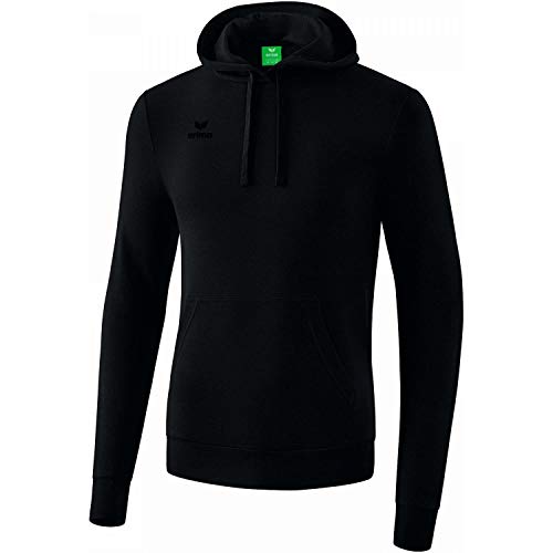Erima Kinder Basic Kapuzen Sweatshirt, schwarz, 128 Erima Kinder Basic Kapuzen Sweatshirt, schwarz, 128 von Erima