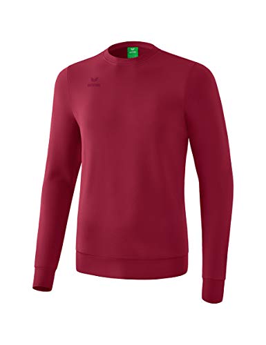 Erima Kinder Basic Sweatshirt, Bordeaux, 140 von Erima