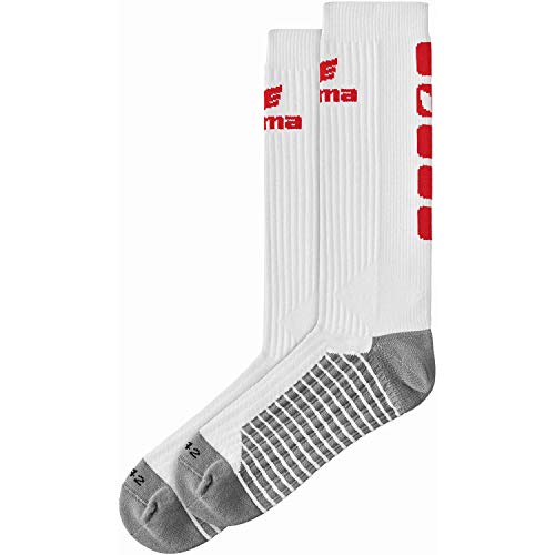 ERIMA Kinder Socken CLASSIC 5-C lang, weiß/rot, 31-34, 2181924 ERIMA Kinder Socken CLASSIC 5-C lang, weiß/rot, 31-34, 2181924 von Erima