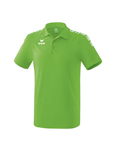 ERIMA Kinder Poloshirt Essential 5-C, green/weiß, 128, 2111905 von Erima