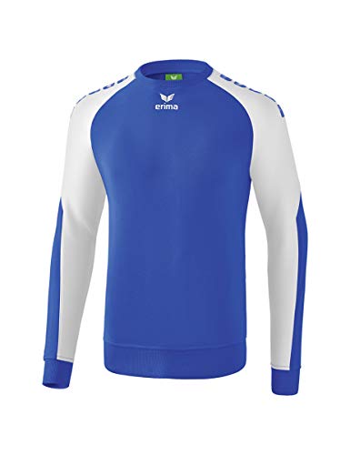 ERIMA Kinder Sweatshirt Essential 5-C, new royal/weiß, 128, 6071902 von Erima